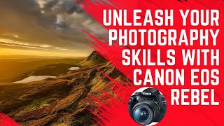 Unleash Your Photography Skills with Canon EOS Rebel T7 DSLR Camera and 18-55mm Lens