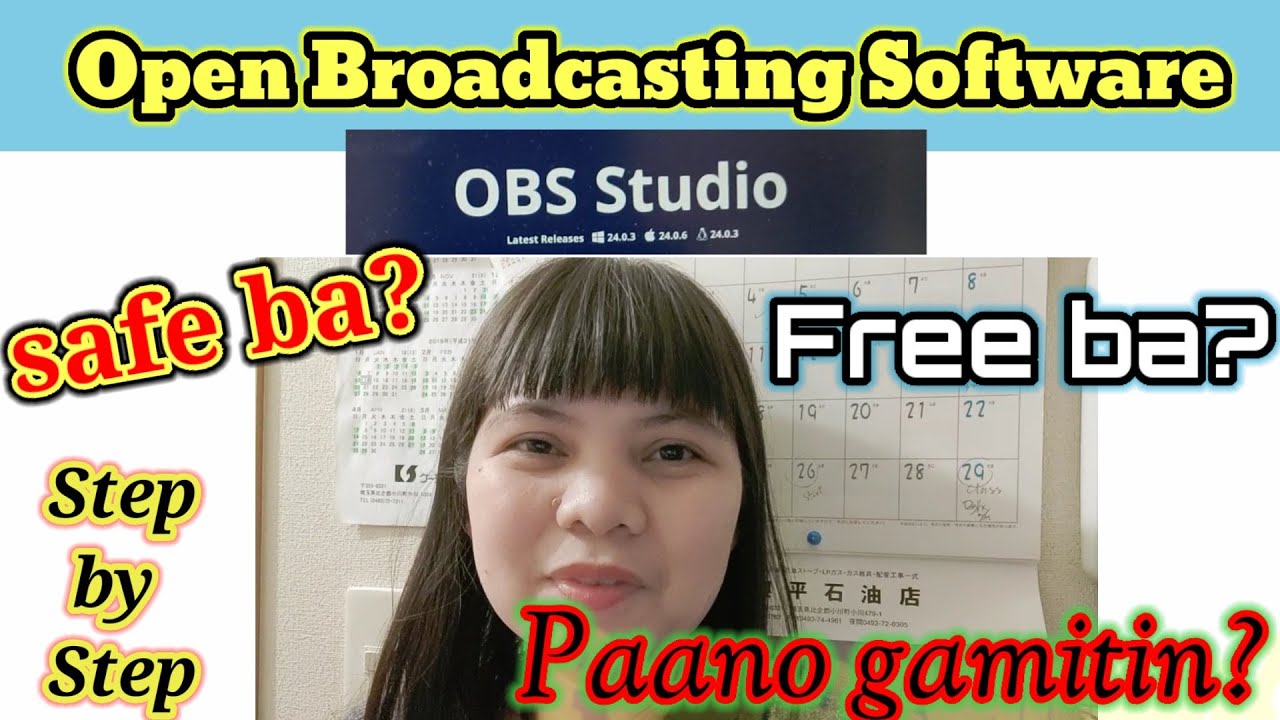 Paano magdownload at gamitin ang OBS Studio | Tagalog | Apol G. - YouTube