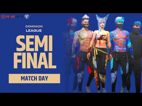 DOMINION LEAGUE SEMI FINAL DAY @GyanGaming  @ROCKYRDX  @NonstopGaming_