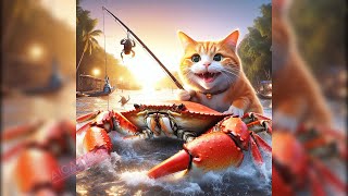 Cat Go Fishing 😻🙀
