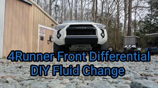 4Runner Front Differential Oil Change  5th Gen 20102021