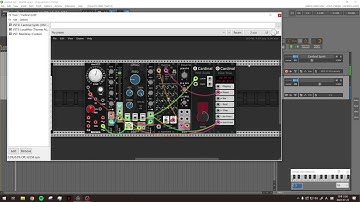 Reaper + Cardinal synth (free VCV)