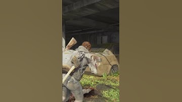 Ellie & Dina: TV Station Mayhem - Battling WLF & Infected! 💥🏹 #TLOU2 #gamingshorts #ellie&dina