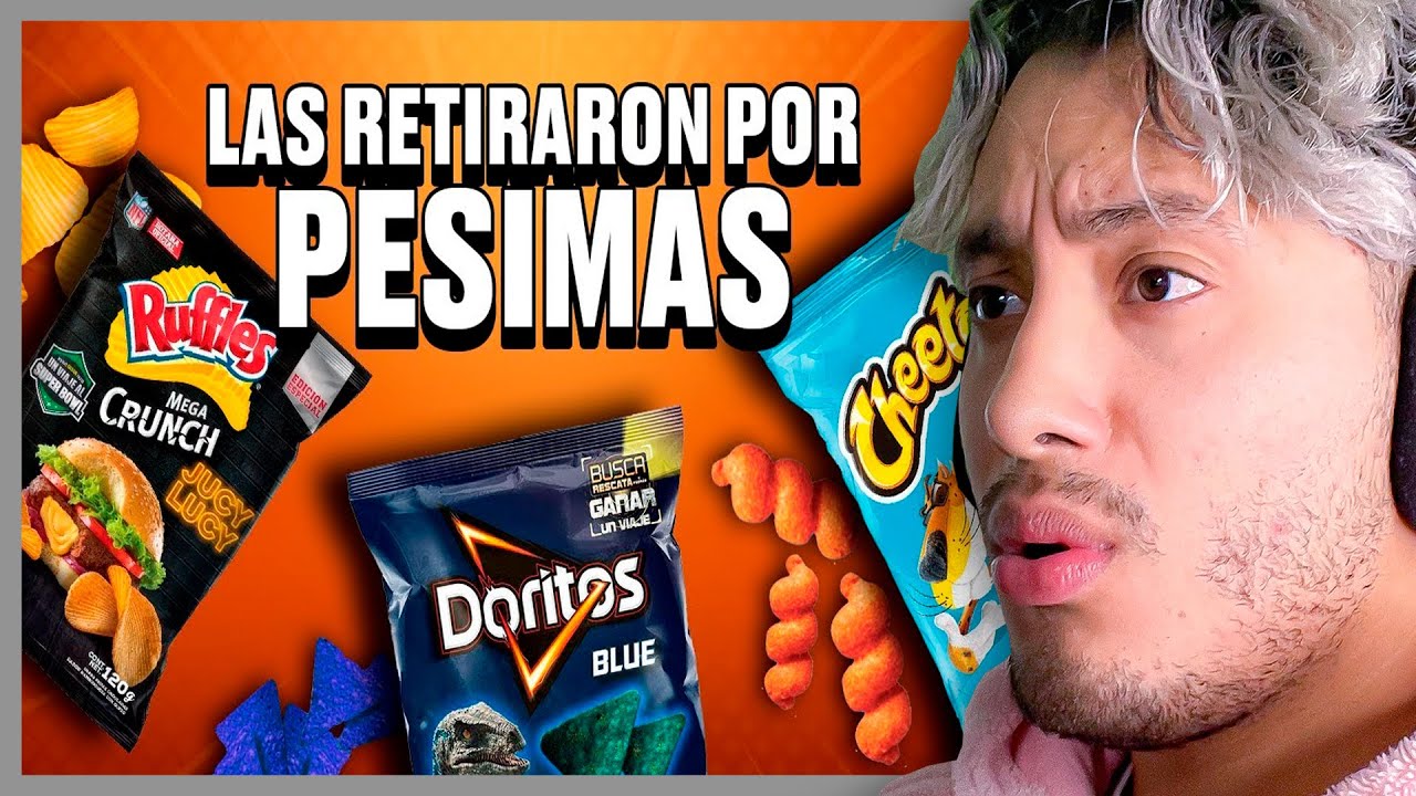 MAAU reacciona a LOS PEORES PRODUCTOS de SABRITAS 🍟