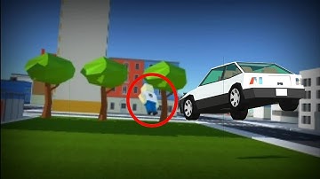 Singing Man Car Crash | Simple Sandbox 2