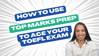 How to Use Top Marks Prep for TOEFL | Free Diagnostic, Custom Study Plan & Unlimited Practice screenshot 3