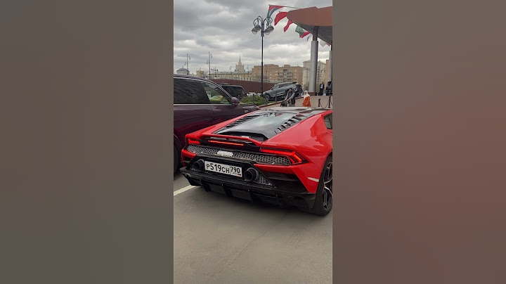 Lamborghini Huracan холодный запуск и звук выхлопа 🤤
