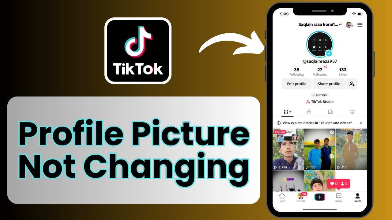 How to Fix TikTok Profile Picture Not Changing | TikTok Profile Pic Change Problem 2024