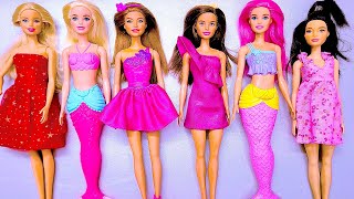 12 Minutes Satisfying With Unboxing Barbie Princess Dream Villawith Swimming Pool And Slide Asmr