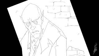Dracula 2D Animation Test !