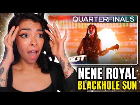 GOLDEN BUZZER!!?? | NENE ROYAL "BLACK HOLE SUN" by Soundgarden | Quarterfinals | AGT 2026 REACTION