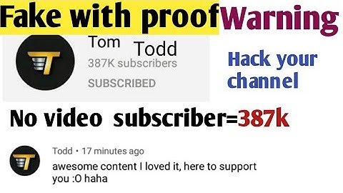 Todd/Tom/Tim/Tem and TheComicalCanadian Explained |  Comment Spam/Scam Bots (THEY