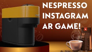 Nespresso Marketing | Virtual Product Exploration with an Augmented Reality Game & Incentives!