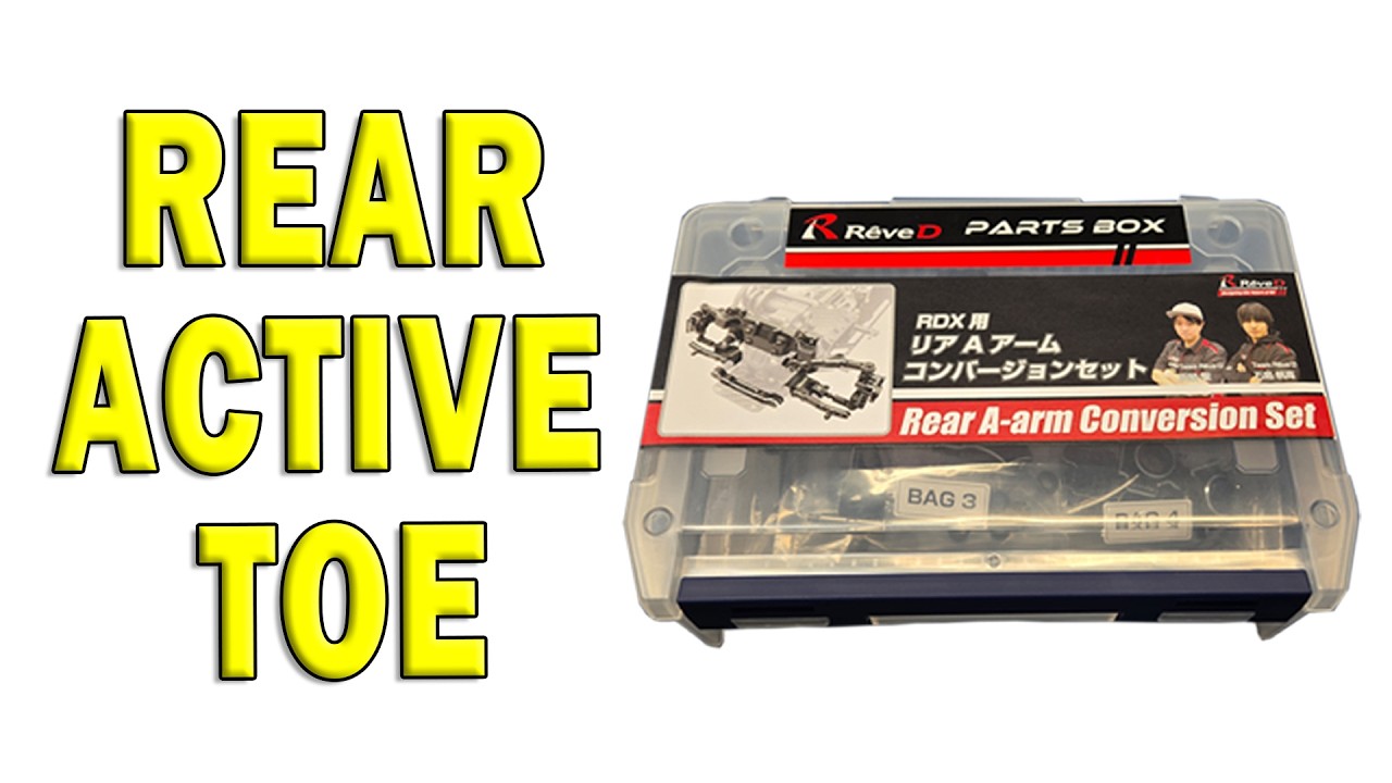 Reve-D Rear A-Arm Conversion Set For RDX Unboxing - YouTube