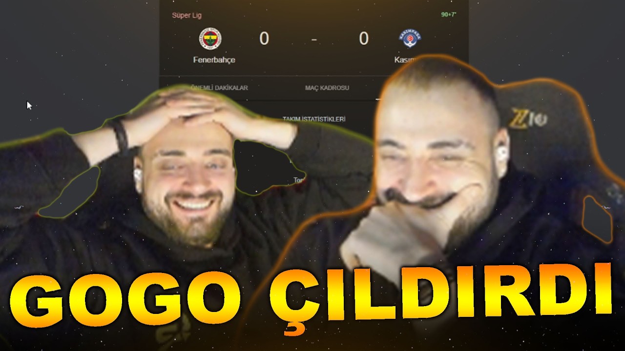 CYBER YAYINDA FENERBAHÇE - KASIMPAŞA ÖZETİNE BAKIYOR! | GOGO RAGE GEÇİRİYOR!! DENK GELİŞ??