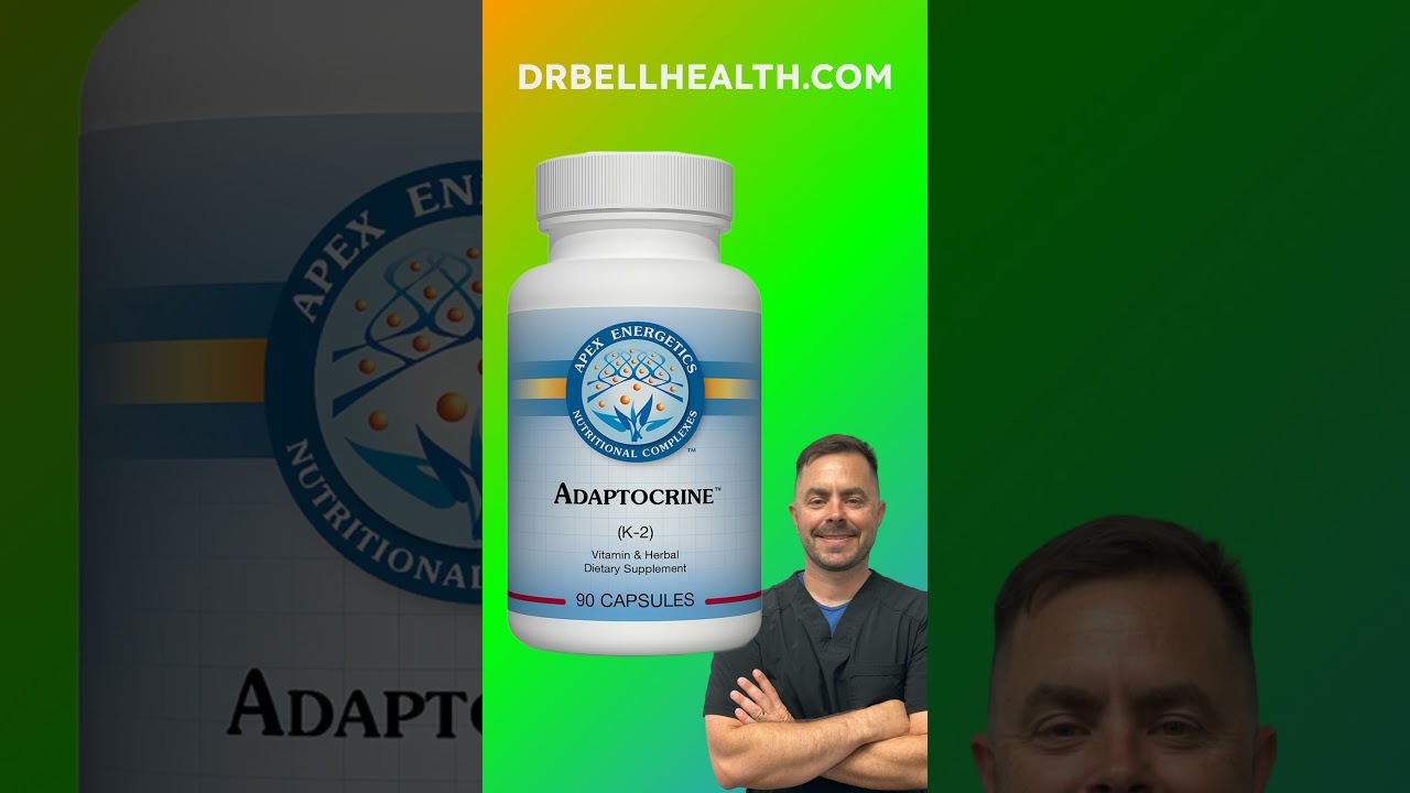 Доктор Белл дает обзор препарата Adaptocrine от Apex Energetics.