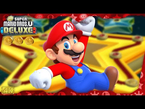 New Super Mario Bros. U Deluxe ⁴ᴷ World 9: Superstar Road 100