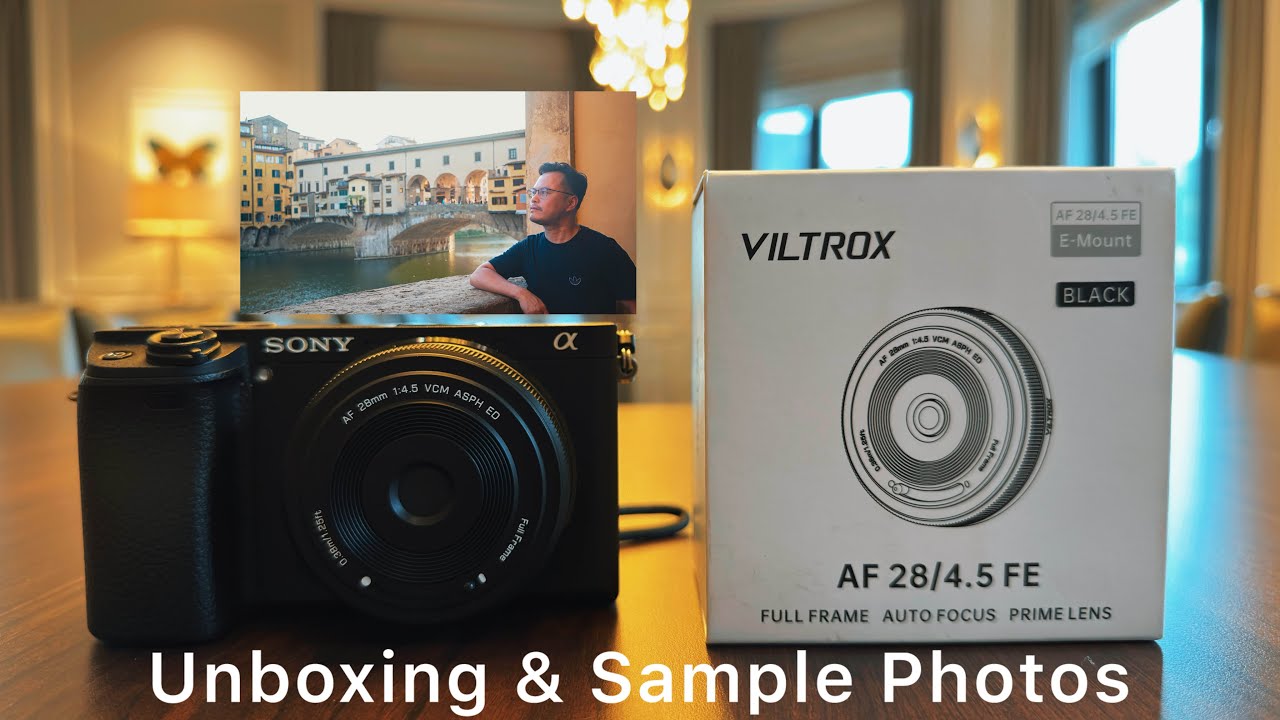 Viltrox AF 28/2.4 FE Pancake Lens Unboxing with Sony a6300 sample