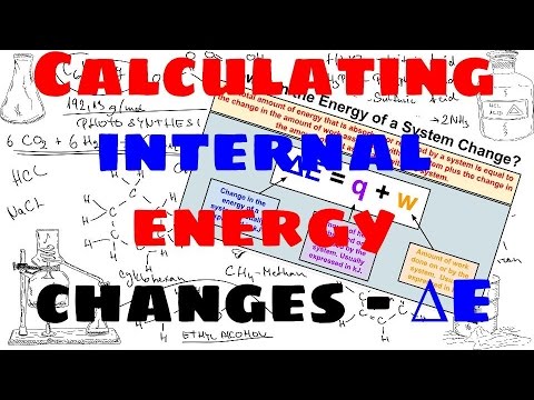 Calculating Changes in Internal Energy of a System