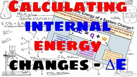 Calculating Changes in Internal Energy of a System
