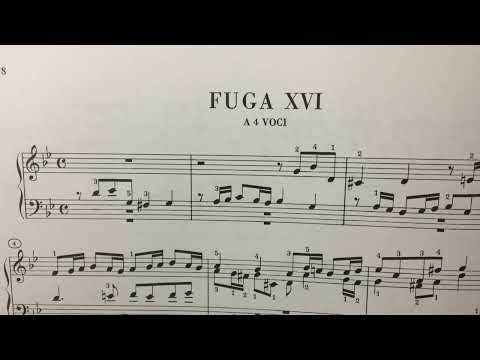 WTC300 Bach Prelude And Fugue No 16 In G Minor From WELL TEMPERED CLAVIER On Roland C 200