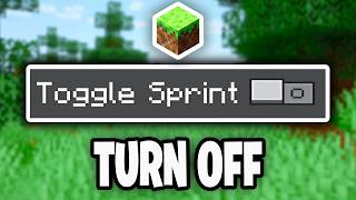 How To Get Toggle Sprint In Minecraft Bedrock! - Tutorial