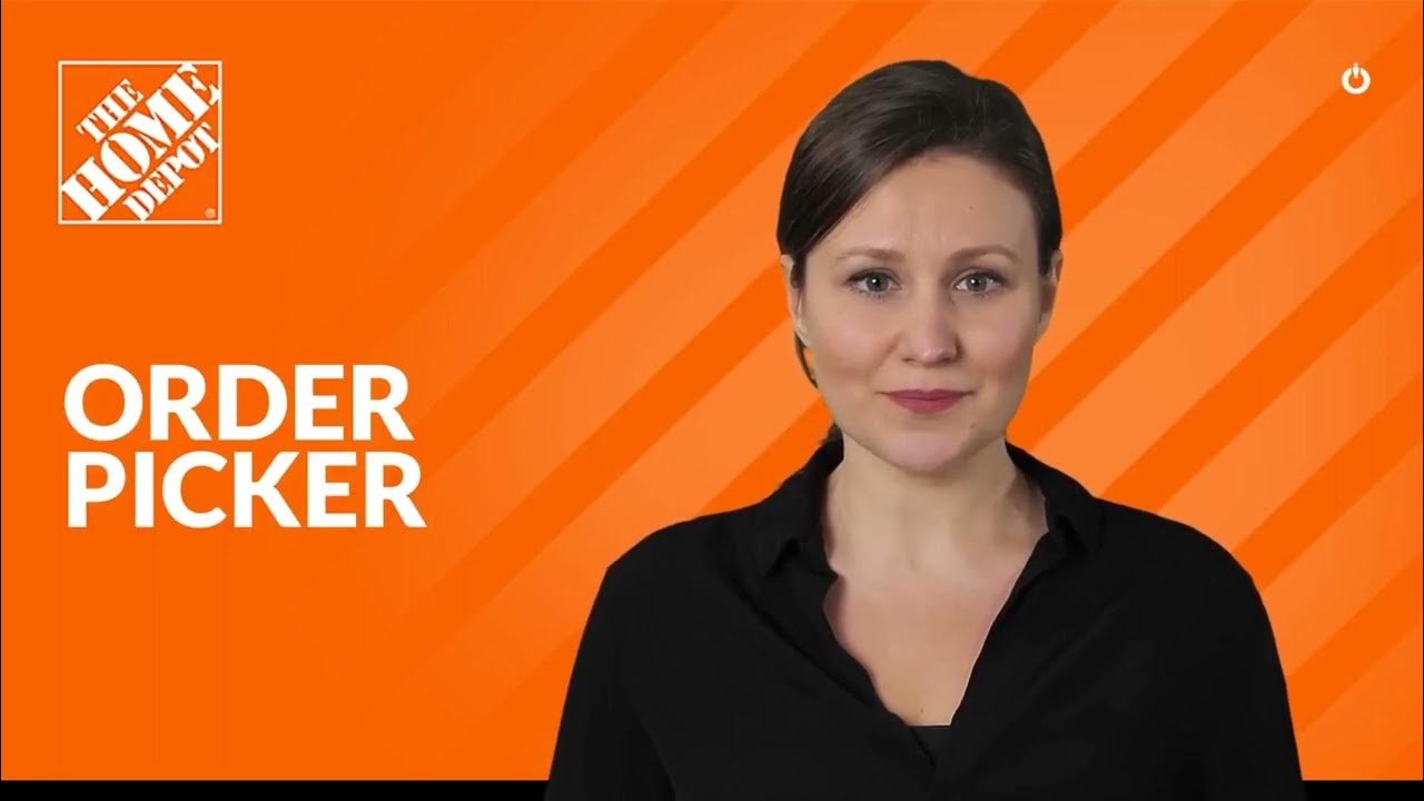 The Home Depot Order Picker Featured Job YouTube