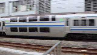 JR線 横浜駅 E217系 停車 E233系+E231系 発車