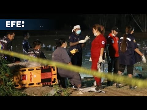 Al menos 23 muertos en Tailandia por una explosión en una fábrica de fuegos artificiales