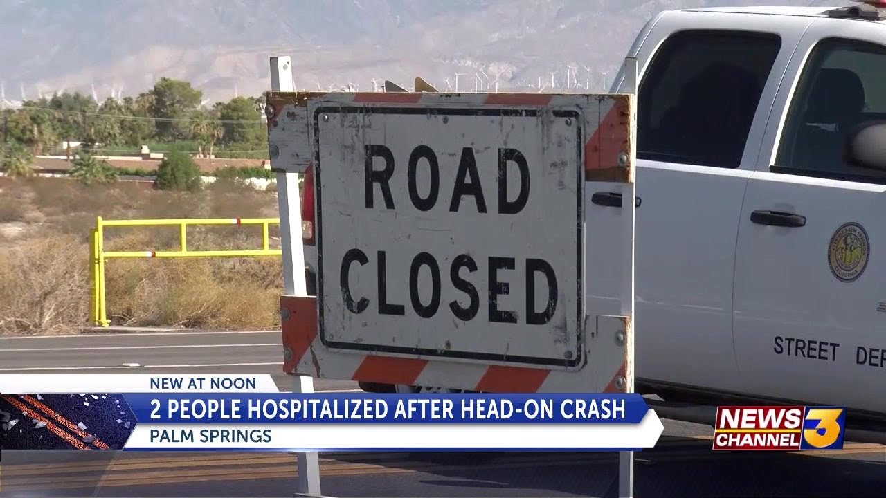 Two people hospitalized after head-on crash - YouTube