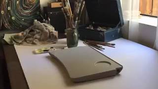 Delta Tray Art Making Of - James R Eads