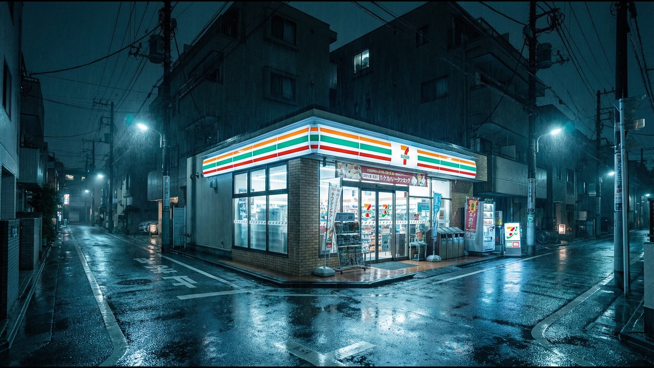Tokyo After Midnight 🌧️ The Ultimate Cozy Lofi Rain Night – Deep Focus, Relax & Sleep Instantly