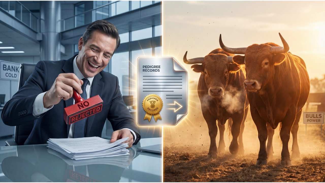 LOAN OFFICER LAUGHED AT 2 GIANT BULLS AS COLLATERAL—UNTIL BREED RECORDS POPPED UP