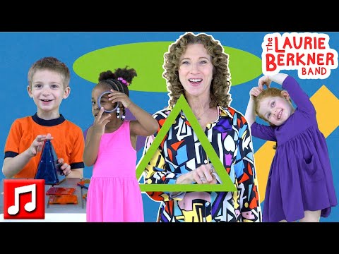"Let's Make A Shape" by The Laurie Berkner Band | Learning Shapes Song for Kids auf YouTube ansehen "Let's Make A Shape" by The Laurie Berkner Band | Learning Shapes Song for Kids auf YouTube ansehen