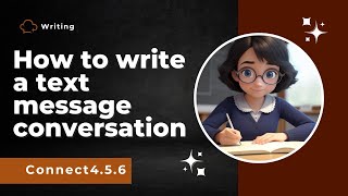 How to write a text message conversation كيف تكتب رسالة نصية عبر محادثة