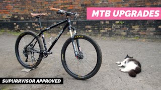 A Budget Modern Upgrade For A Retro Mountain Bike  Orange P7