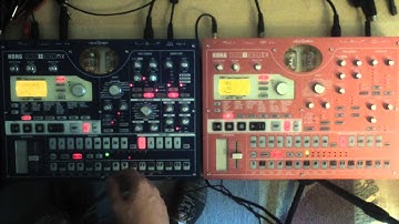 Korg Electribe MIDI Sync Setup EMX ESX signalflow, MIDI filter function