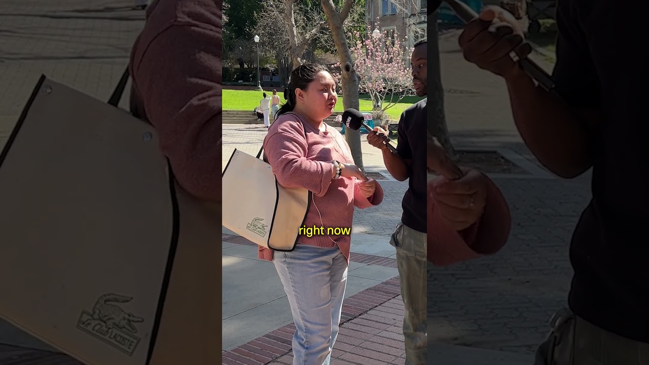 Do you have student debt? #college #studentdebt #ucla #streetinterview