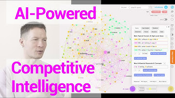 Analyze Competition and Market with GPT-3 AI and Text Networks