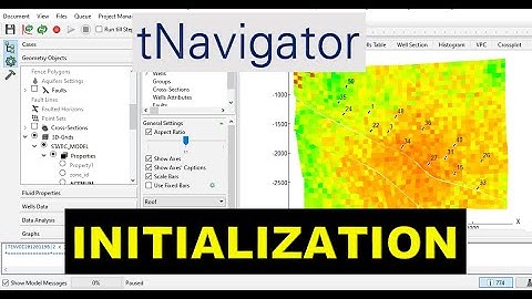 tNavigator 4: Initialization