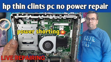 hp mini pc repair no power | how to repair mini computer motherboard | how repair pc motherboard |