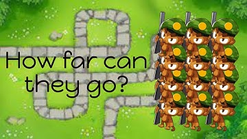 How far can a horde of 0-0-0 Sniper Monkeys survive?