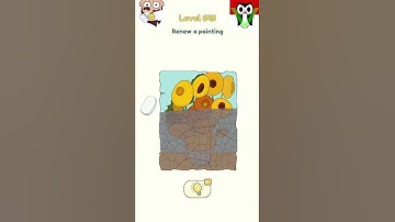 inavb DOP 2: Delete One Part  Level 645 Renew a Painting Walkthrough Solution #shorts #DOP2