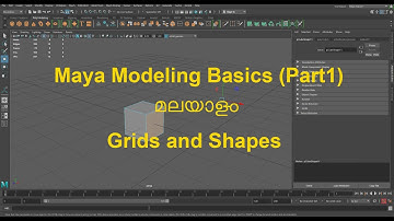 Maya Modeling Basics Part1 | MALAYALAM