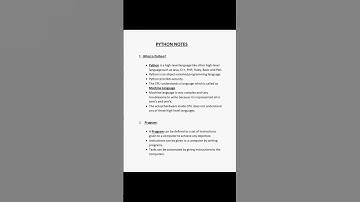Python Notes #coding #programming #python #development #notes #job #interview #placement #intership