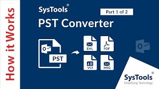 Convert Selective MS Outlook PST Files into Multiple File Formats  | SysTools PST Converter