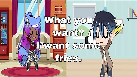 What you want? I want some fries. Meme 😂