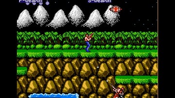 Contra USA Change Weapon In Game By Pressing SelectScreen DisplayPLY1&PLY2Duckmite LUA ACTN SCRPT NE