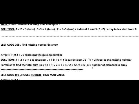 how to solve leet code 1 268 198 without writing a single line of code ...