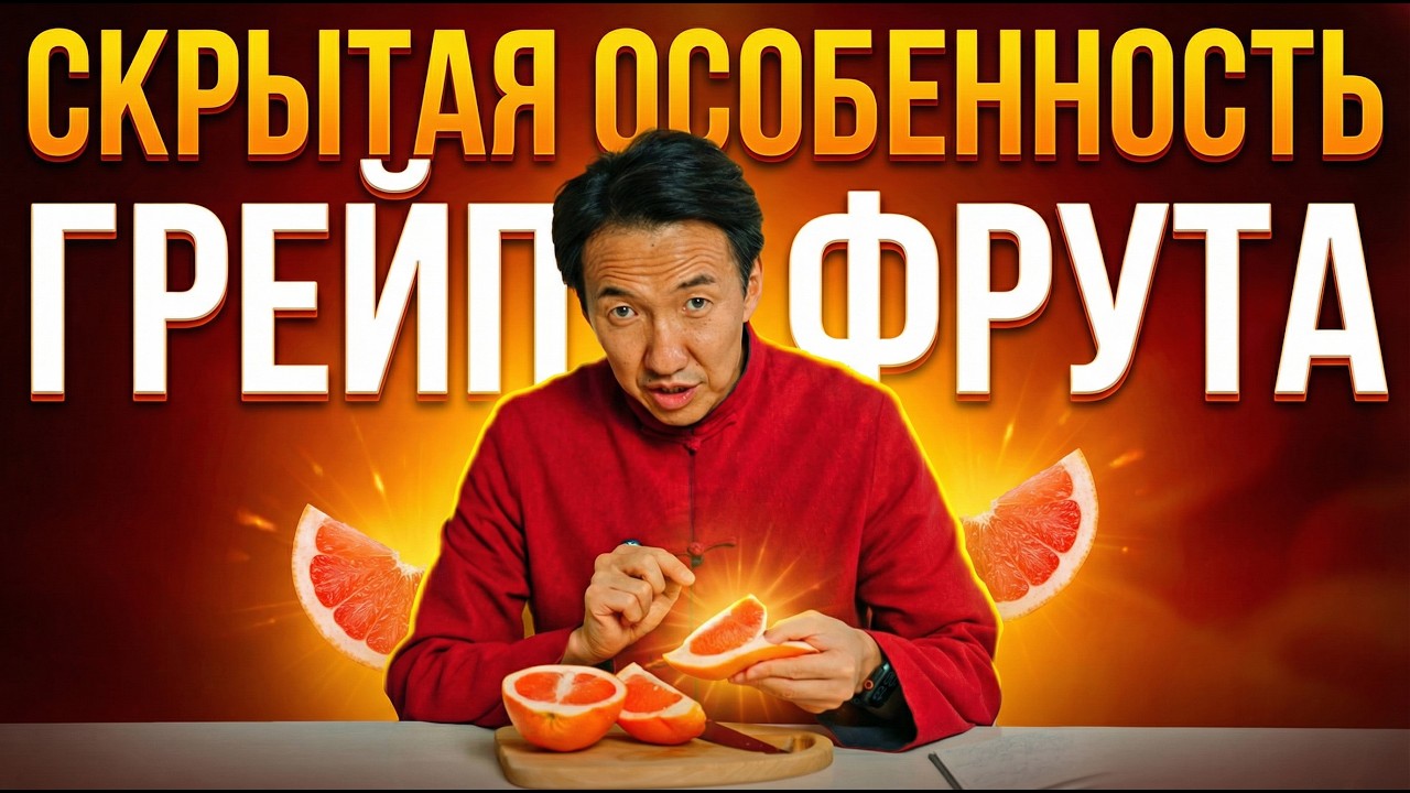 Именно это делает ГРЕЙПФРУТ таким ПОЛЕЗНЫМ!